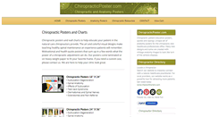 Desktop Screenshot of chiropracticposter.com